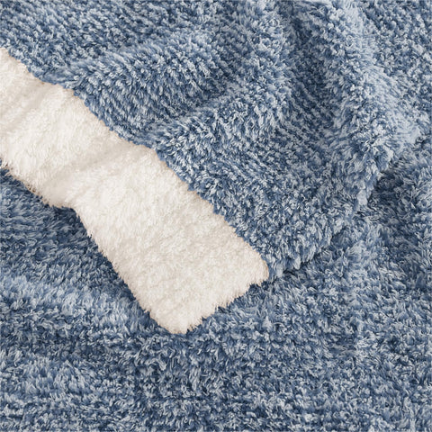 WRENSONGE throw on chair with scale to show true size and coverage