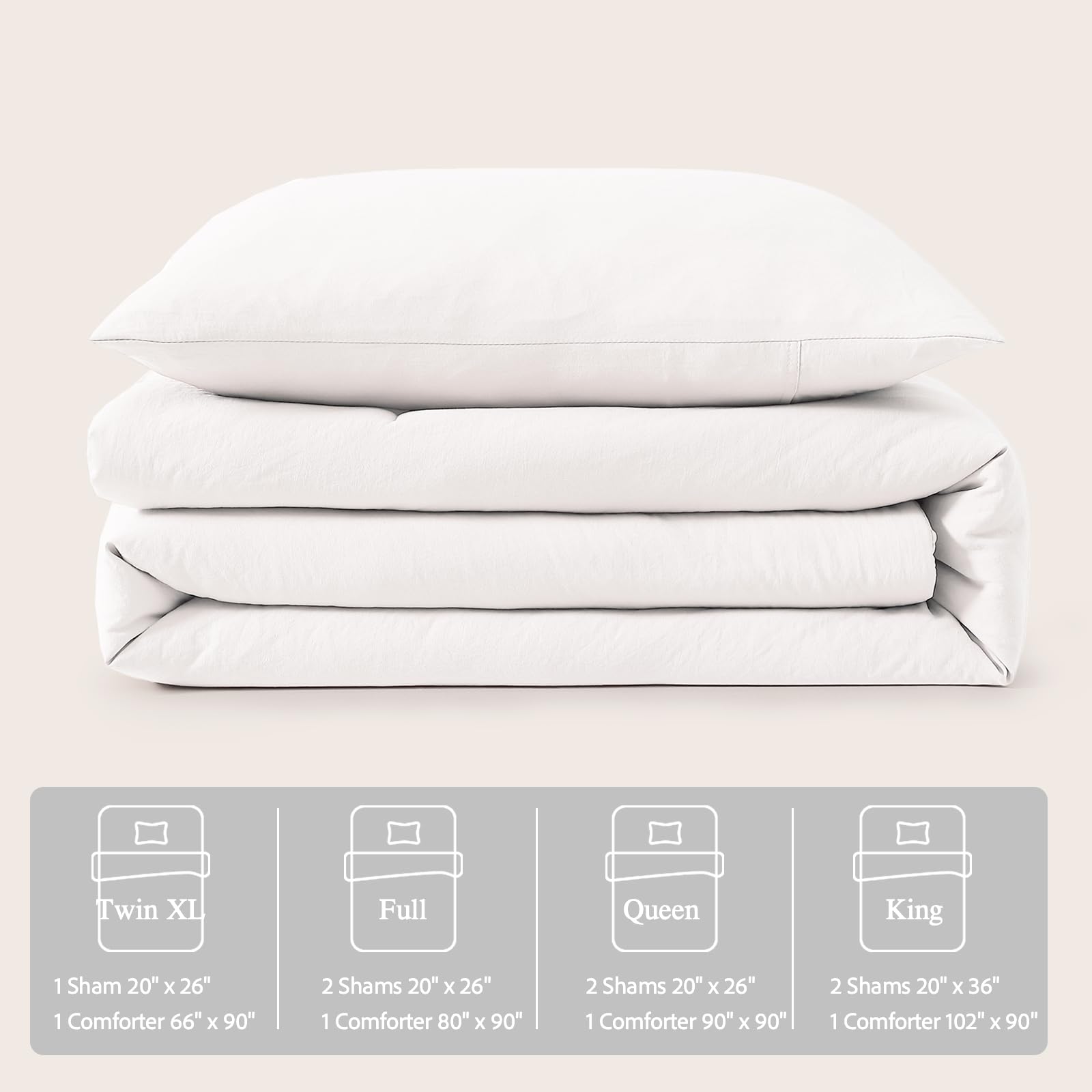 wrensonge vacuum-packed bag and unpacked comforter shows compact shipping and fast fluff benefit