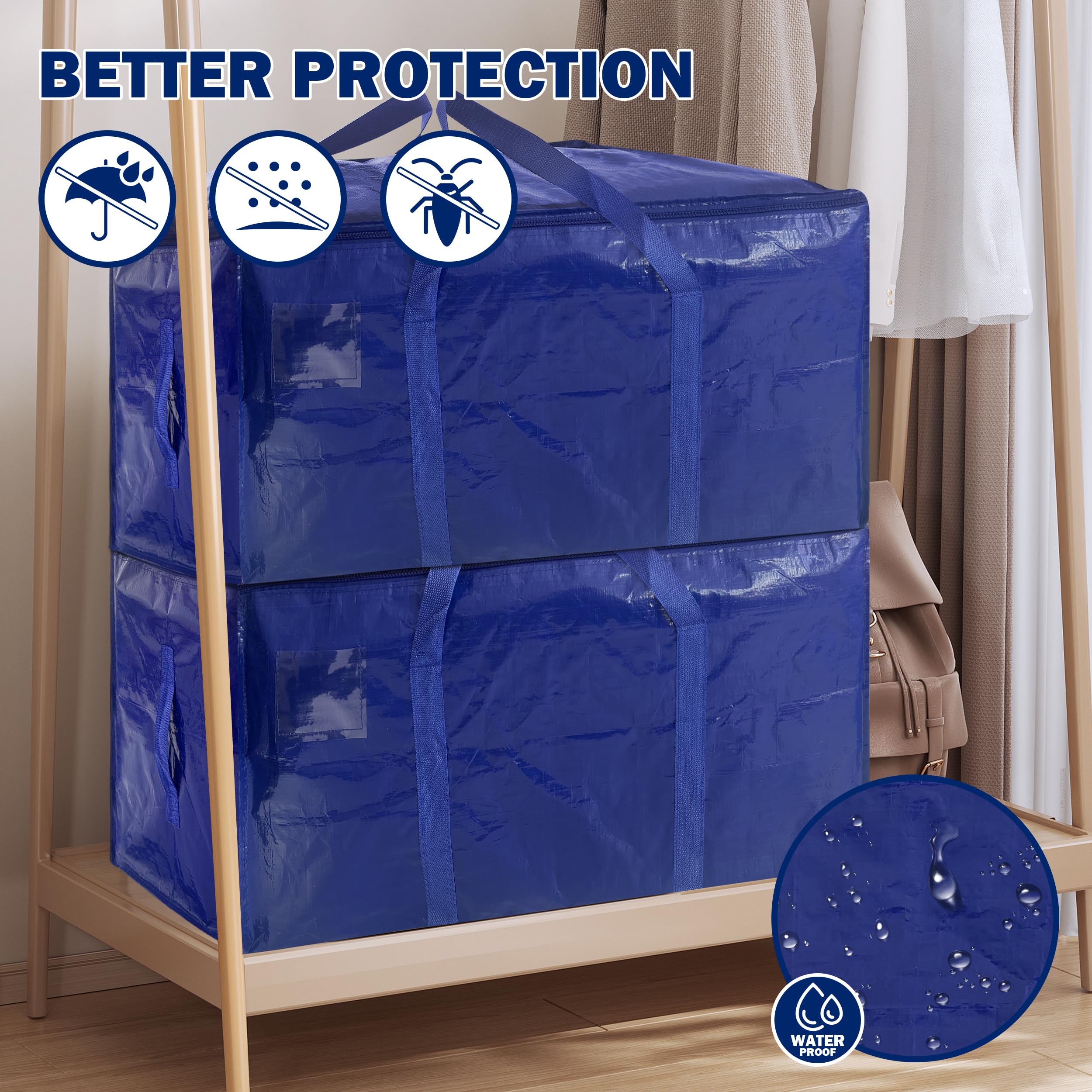 WTREE bag folded flat for compact storage demonstrating space-saving convenience