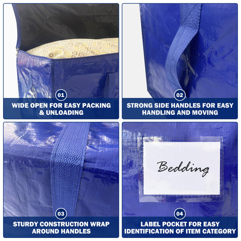 WTREE several bags in car trunk showing organized transport and efficient use of space