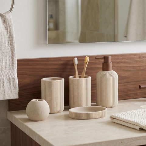 WUUAHOME toothbrush holder top view holding brushes for organized storage benefit