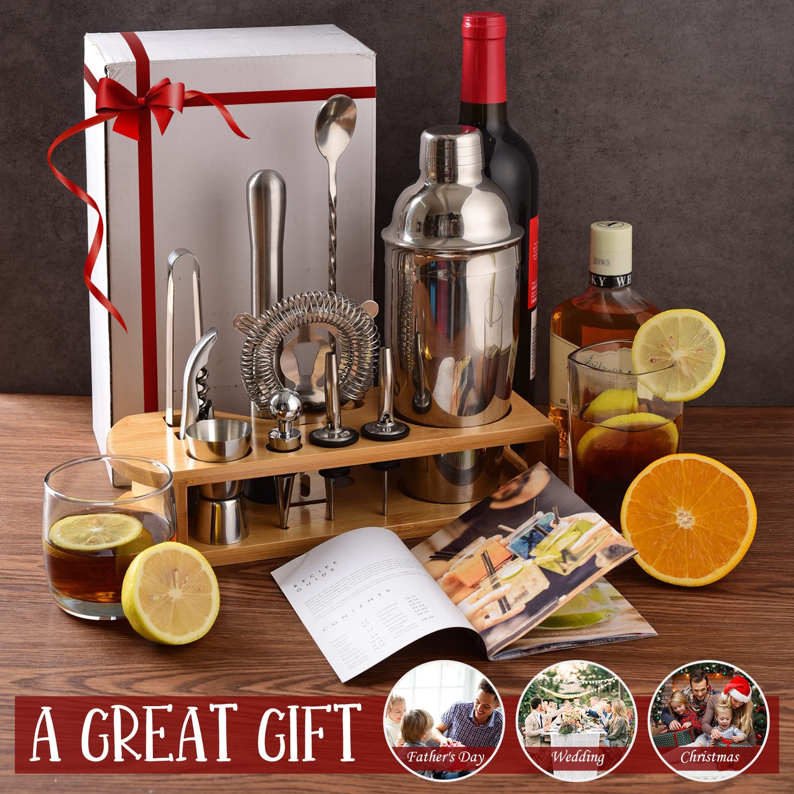 Wukuna boxed packaging with hardcover recipe book, gift-ready presentation advantage