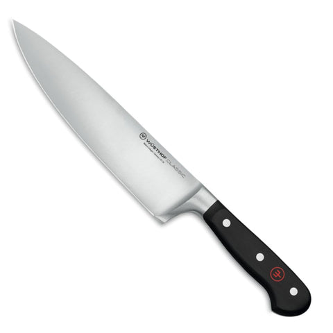 Wüsthof blade edges stacked to show precision edge technology