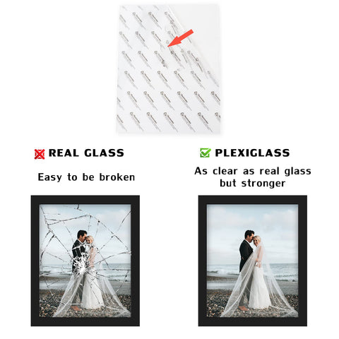 WUTL frame held in hand showing size and lightweight shatterproof glazing benefit