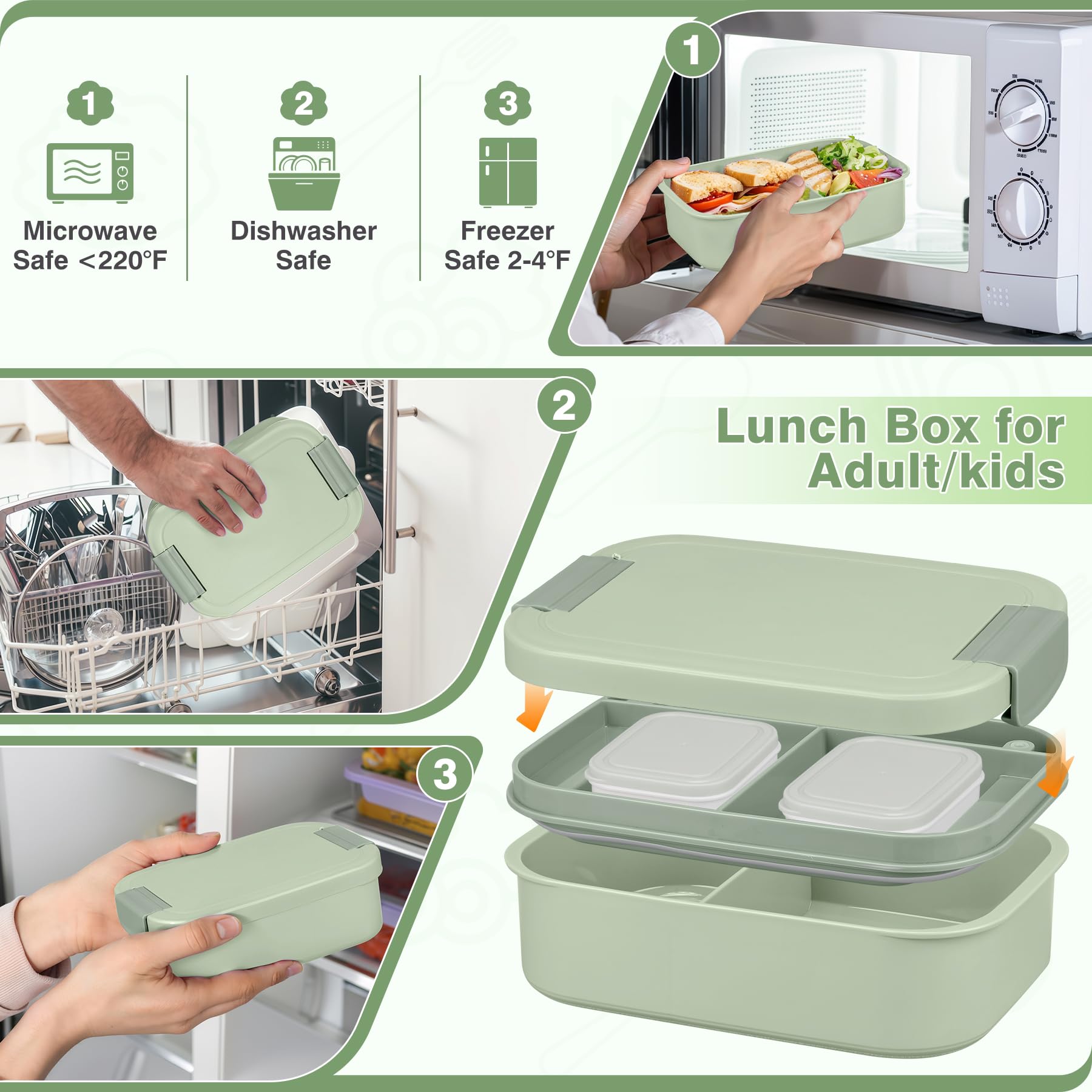 WyfKyd sauce boxes detail showing secure snap lids and spill protection benefit