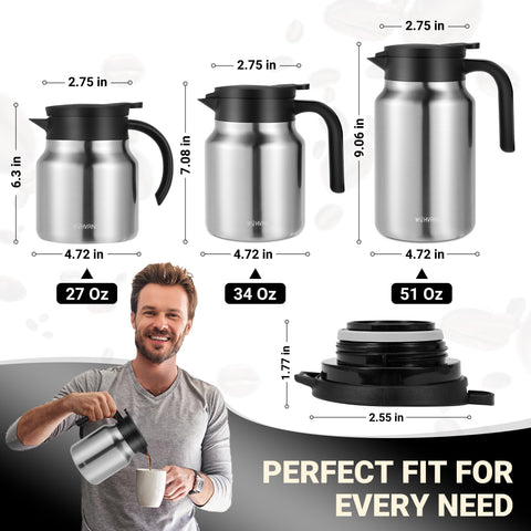 WYHVAND press-down lid detail with BPA-free marking for safe pouring