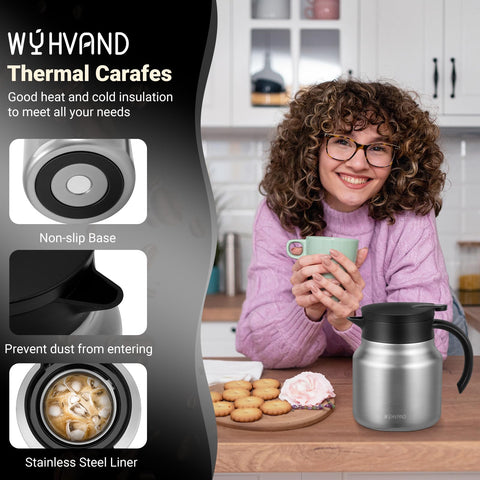 WYHVAND top-down view wide 2.75-inch mouth for easy cleaning and ice cubes