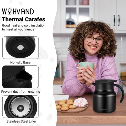 WYHVAND wide 2.75-inch mouth open top for easy cleaning and ice