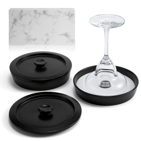 WYMOON front view of ceramic rimmer set showing elegant finish and easy use