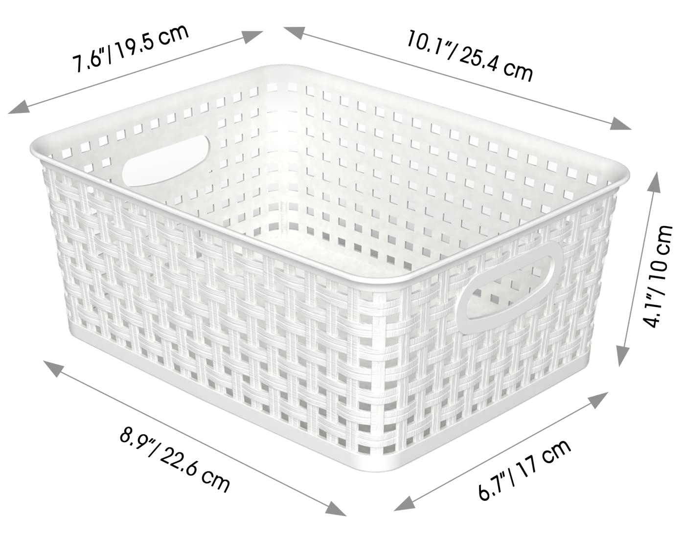 WYT close-up of plastic wicker texture highlights durable easy-clean surface