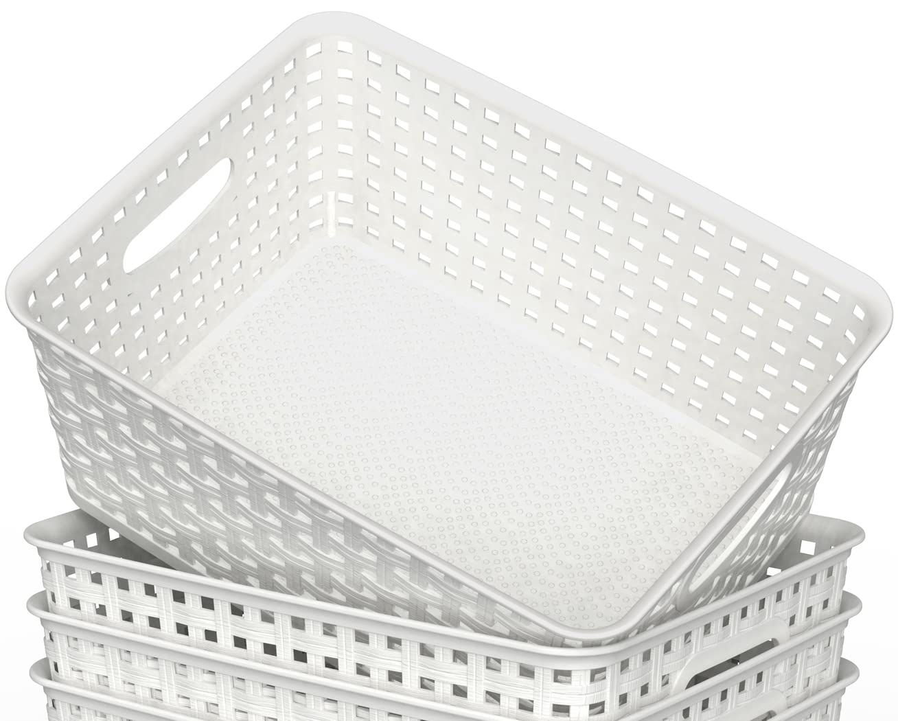 WYT baskets organizing office desk supplies for faster workflow
