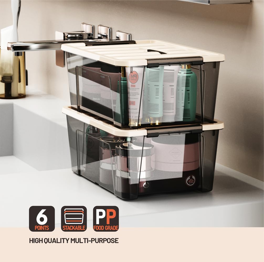 WYT bin detail of semi-clear texture and label area for easy identification benefit