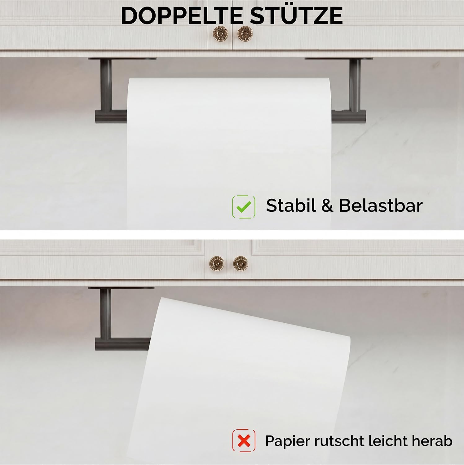 WZKALY adhesive pad detail showing high-bond backing for no-drill secure installation
