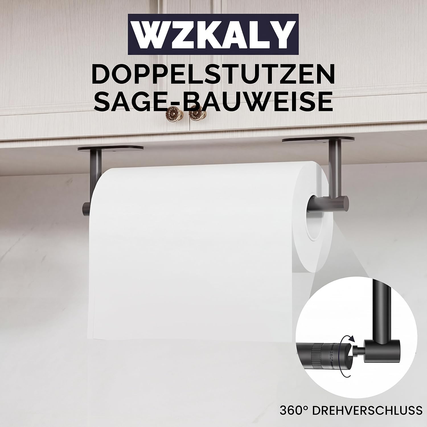 WZKALY loading roll demonstration showing pivoting double-post for quick one-handed changes