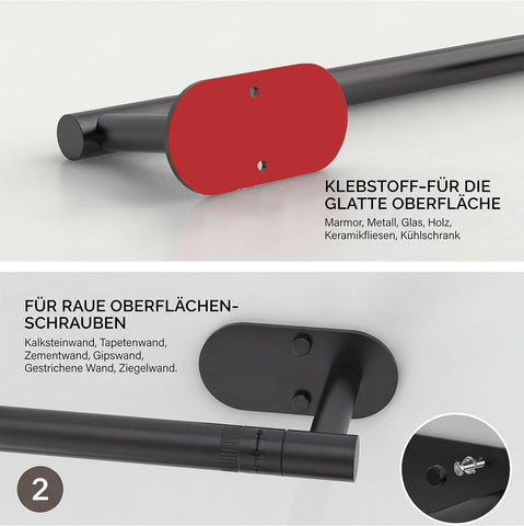 WZKALY screws and anchors kit showing included hardware for permanent mounting option