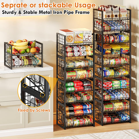 x-cosrack flat shelf holding tall energy drinks benefit: fits taller cans