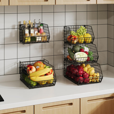 X-cosrack in kitchen lifestyle setting showing stylish modern organization