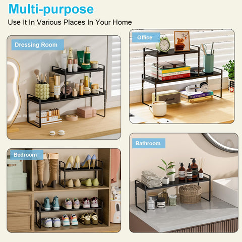 X-cosrack lifestyle kitchen counter image showing neat countertop and quick access