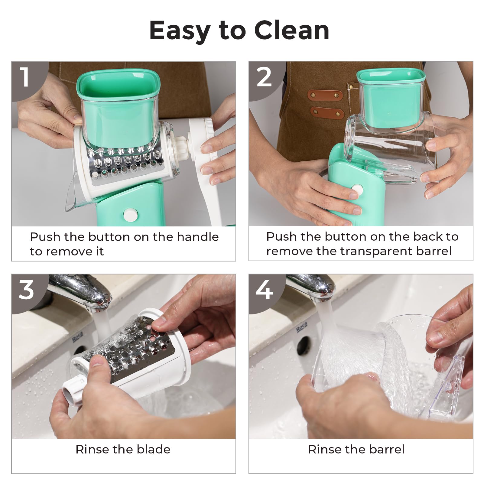 X Home grater on kitchen counter in lifestyle scene promoting everyday convenience