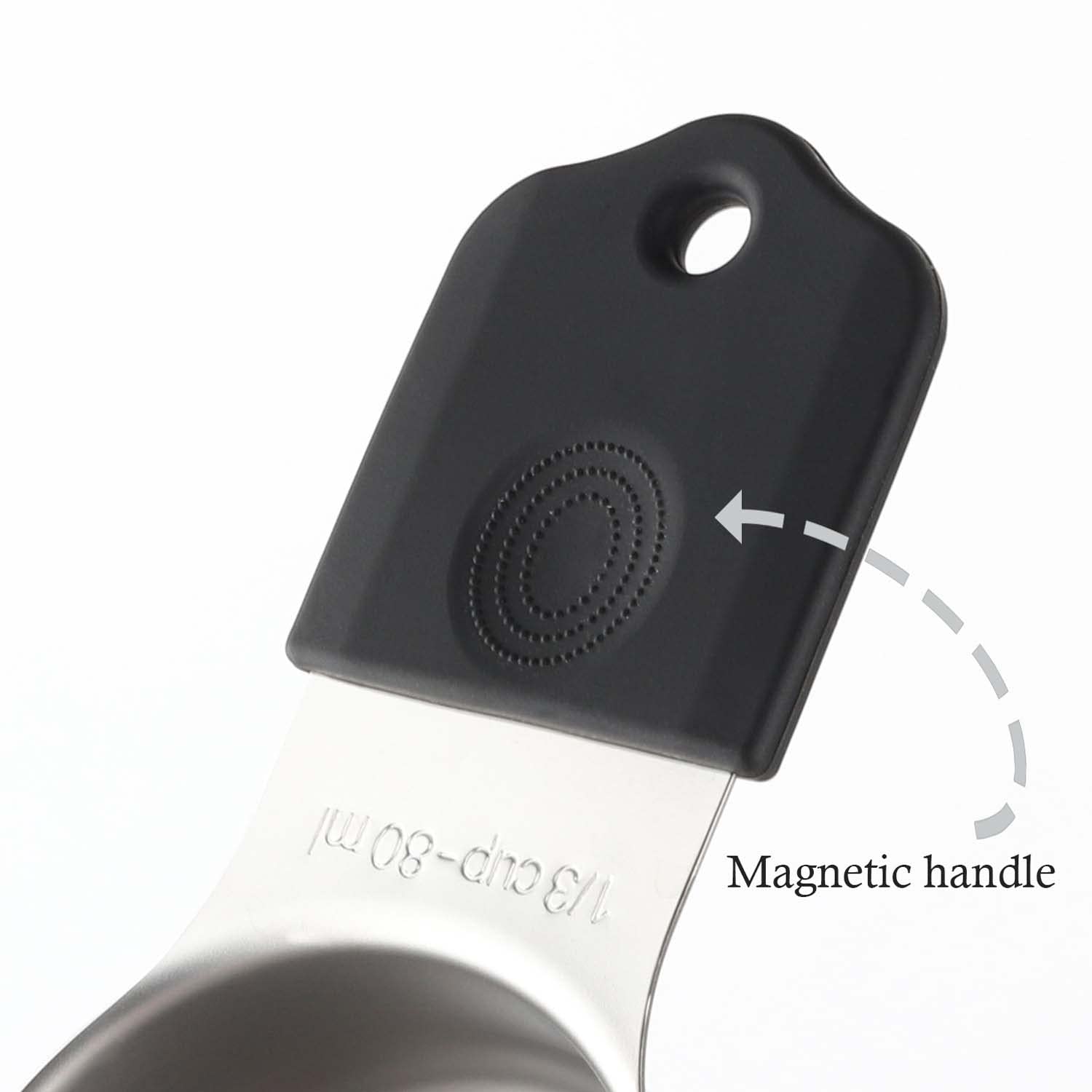 X-zrew stacked cups on storage ring for compact organization and effortless hanging