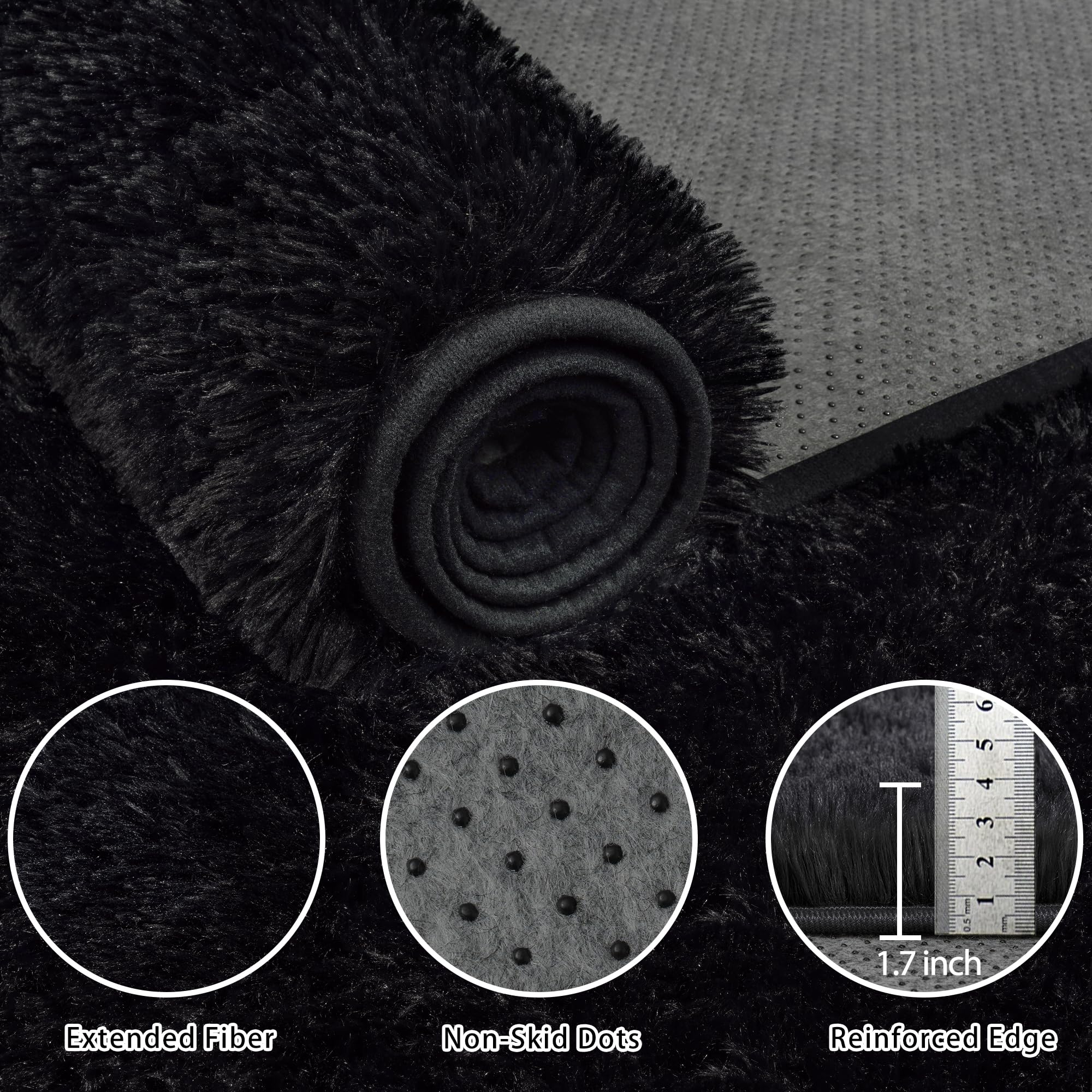 Xafir rug under dining table illustrating protection and noise reduction