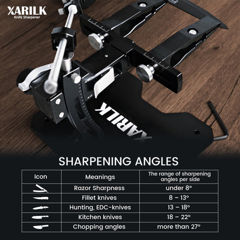 XARILK accessories laid out showing guide rod, plates, and mounting hardware included
