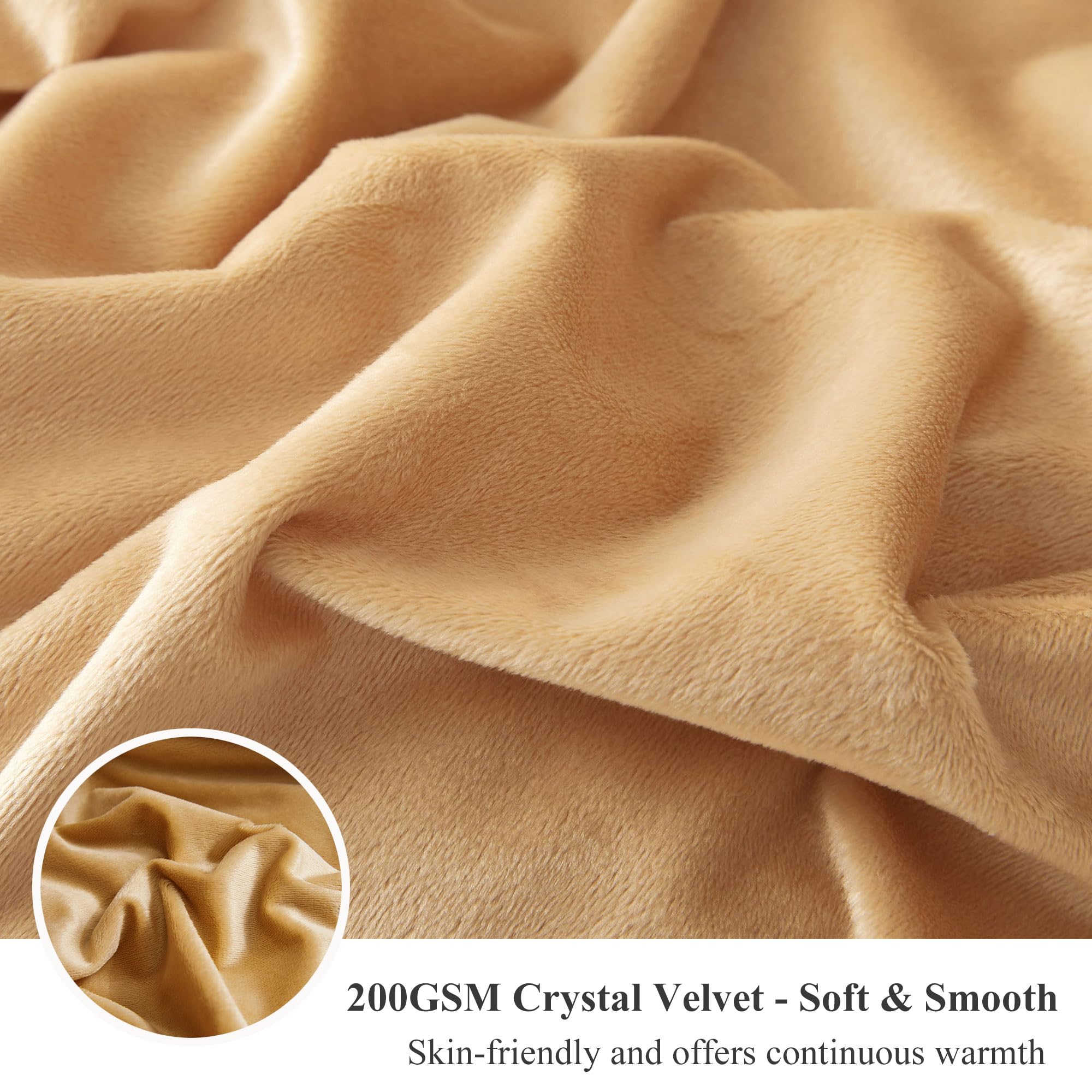 XeGe blanket with dog resting demonstrating pet-friendly softness and durability