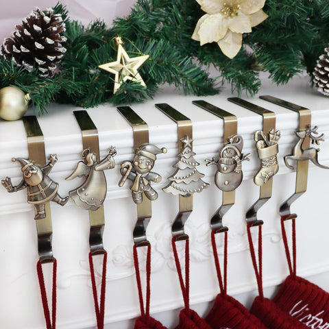 XENTUMI bronze set front view showing all seven festive holders and coordinated look
