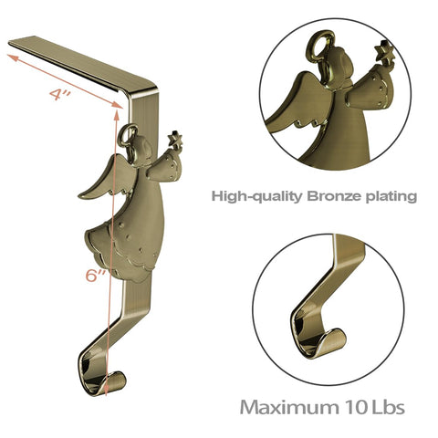 XENTUMI close-up on anti-slip pad and metal finish preventing mantel damage