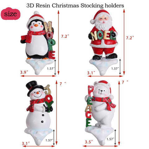 XENTUMI snowman and penguin side view highlighting ornament detail and stability
