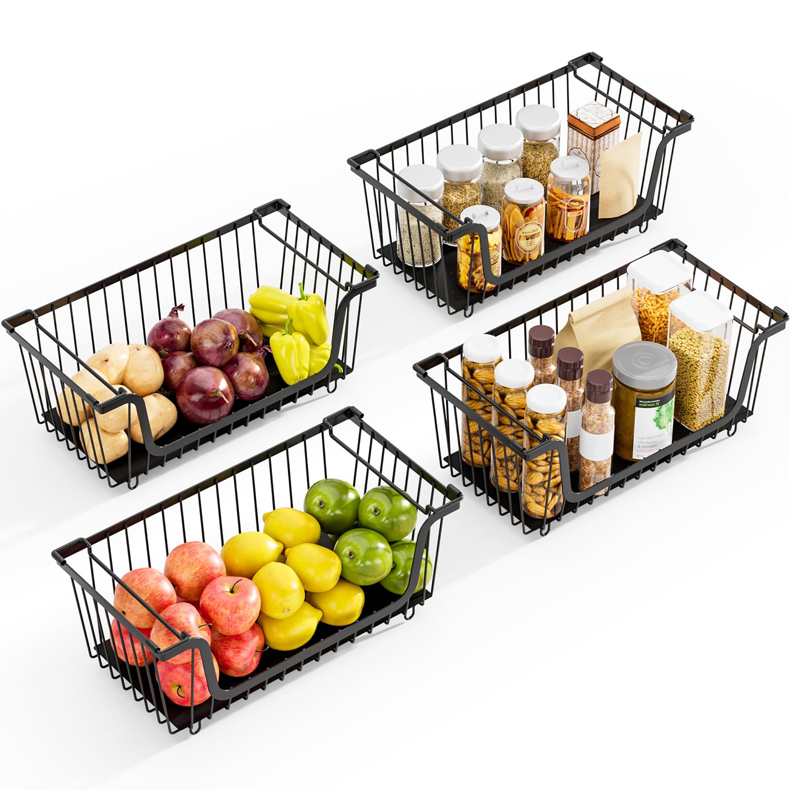 XILIDIA overlay showing exact basket dimensions to simplify planning