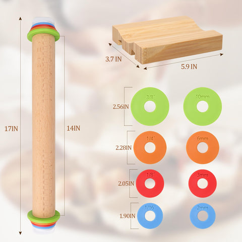 Close-up of XINBADA beech wood barrel grain and reference markings, smooth non-stick surface