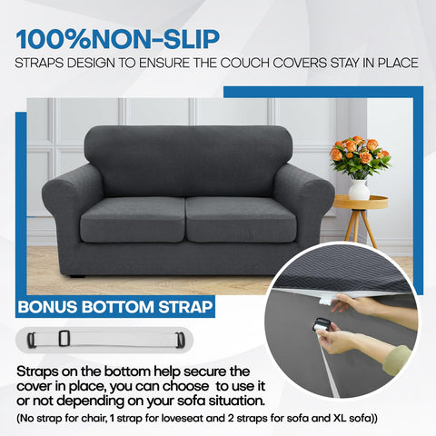 XINEAGE measuring guide with tape showing how to choose correct cover size