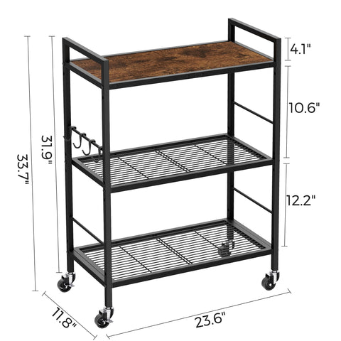 XIVIRACK in kitchen setting demonstrating small-space storage and mobility benefits