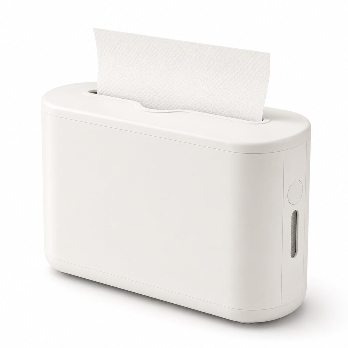 Xlxker front view countertop dispenser showing compact design and easy access