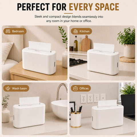 Xlxker size comparison with towel stack illustrating compact countertop fit