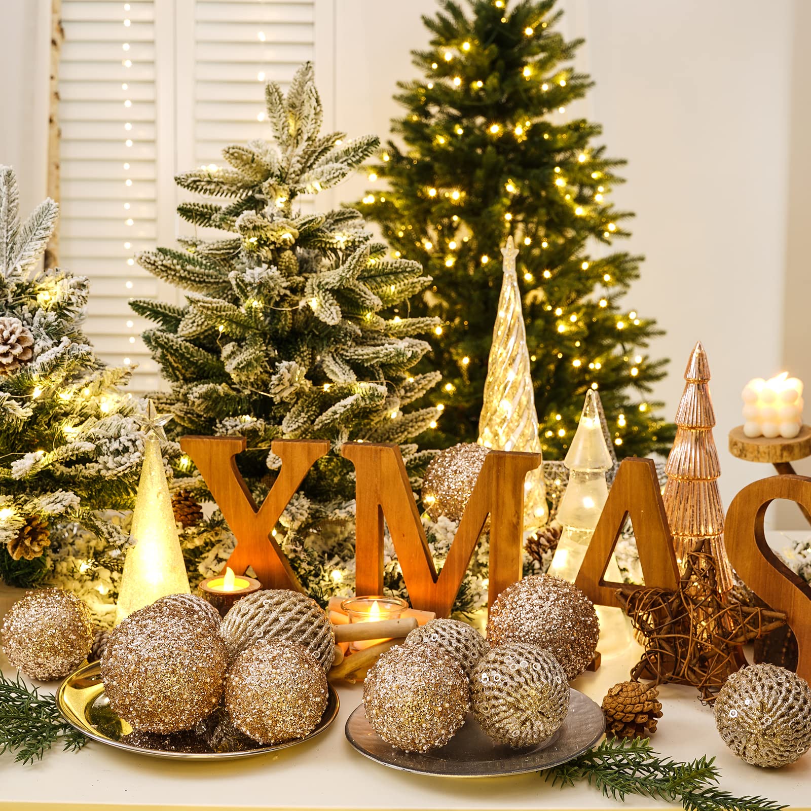 XmasExp cap and string detail showing secure attachment for easy hanging
