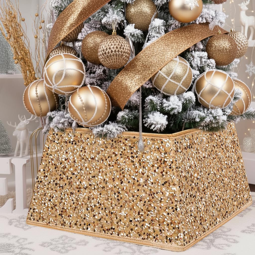 XmasExp champagne gold front view showing elegant base cover and instant holiday polish