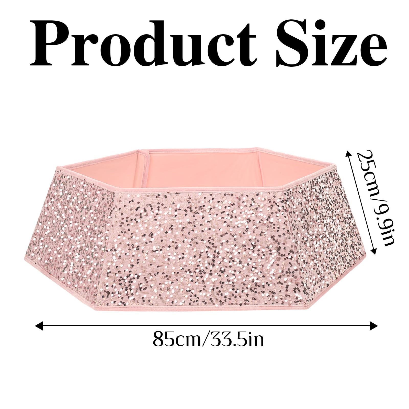 XmasExp sequin close-up texture highlighting sparkle and durable finish benefit