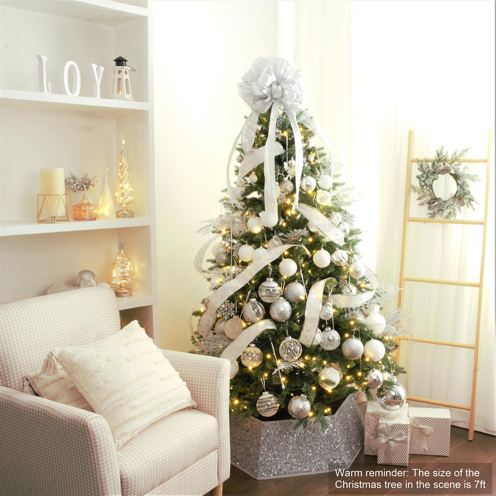 XmasExp compact packaged box ready for storage and convenient transport after holidays