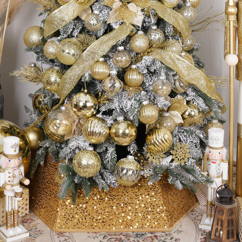 XmasExp sequin texture reflecting lights to boost tree sparkle