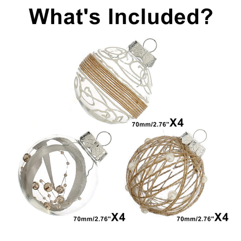 XmasExp ornaments hung on tree demonstrating rustic farmhouse ambiance benefit