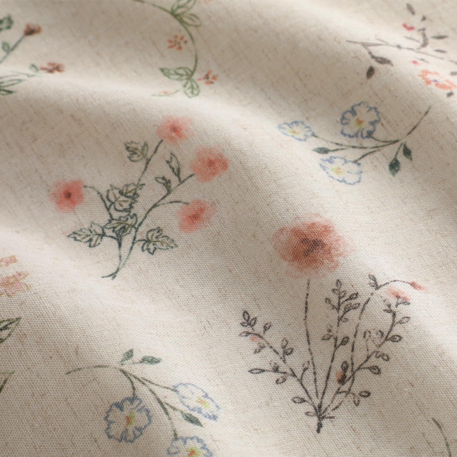 XOGUIBO close-up of linen texture highlighting durable weave