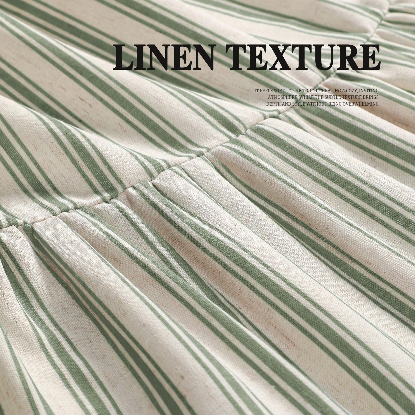 XOGUIBO hem and stitching detail ensures durable finish