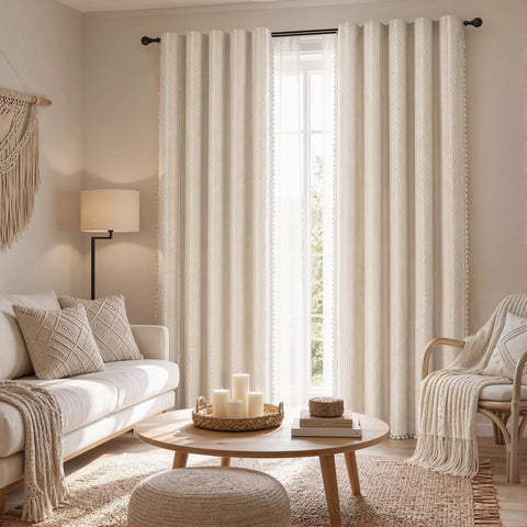 XOGUIBO embroidered stripe detail highlighting texture and visual interest