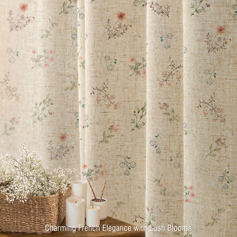 XOGUIBO linen-blend fabric close-up showing texture and durable drape