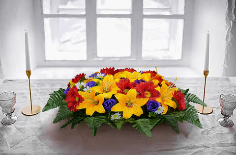 XONOR lifestyle image of cemetery display offering lasting, low-maintenance tribute