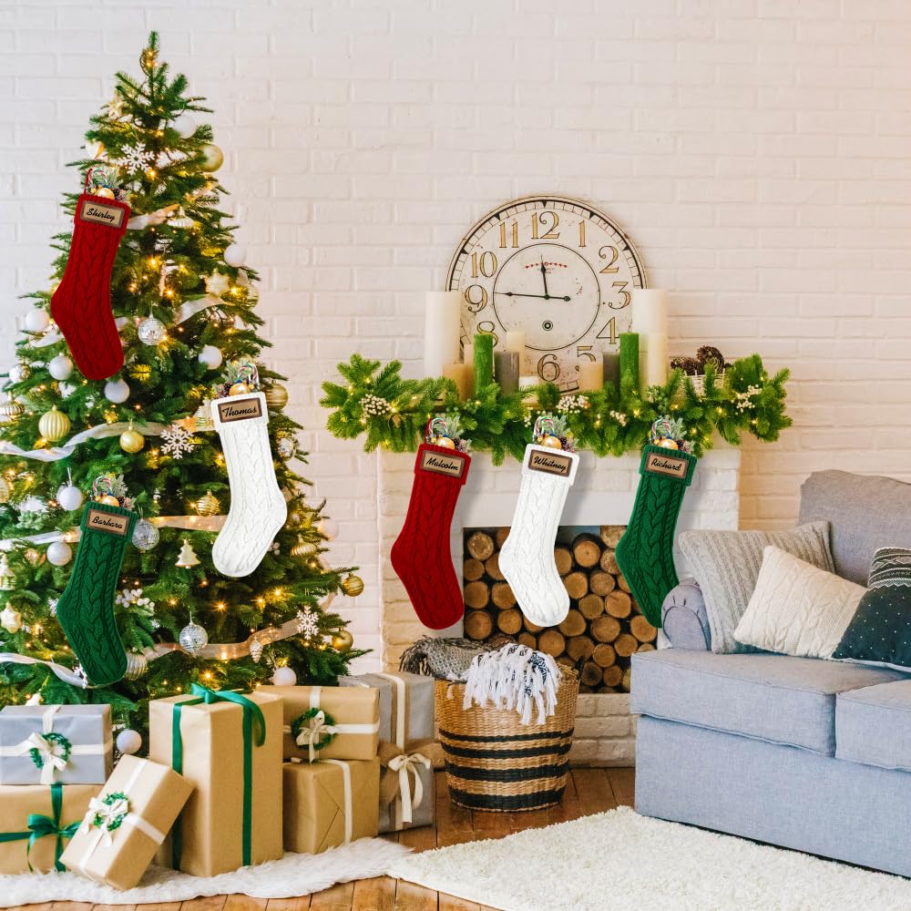 XOYTN stocking filled with small gifts demonstrating roomy storage benefit