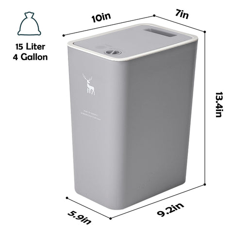 XPIY side angle with lid open showing odor containment advantage