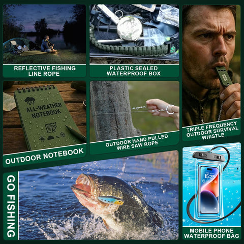 XPQKDC tool being used while fishing to show practical outdoor functionality